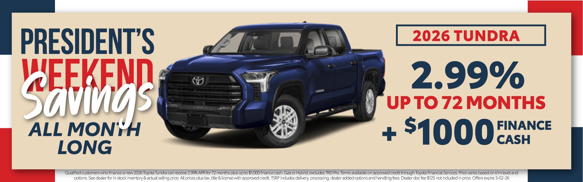 2026 Toyota Tundra